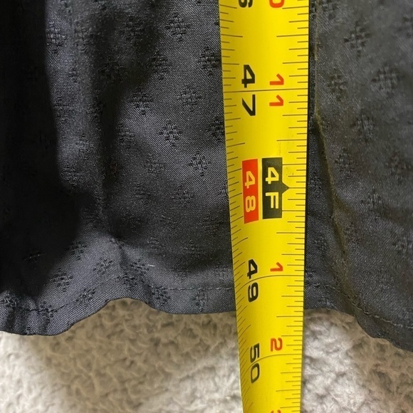 Women's Balloon Long Sleeve Tiered Dress Pockets Universal Thread Gray XS New - Picture 6 of 8